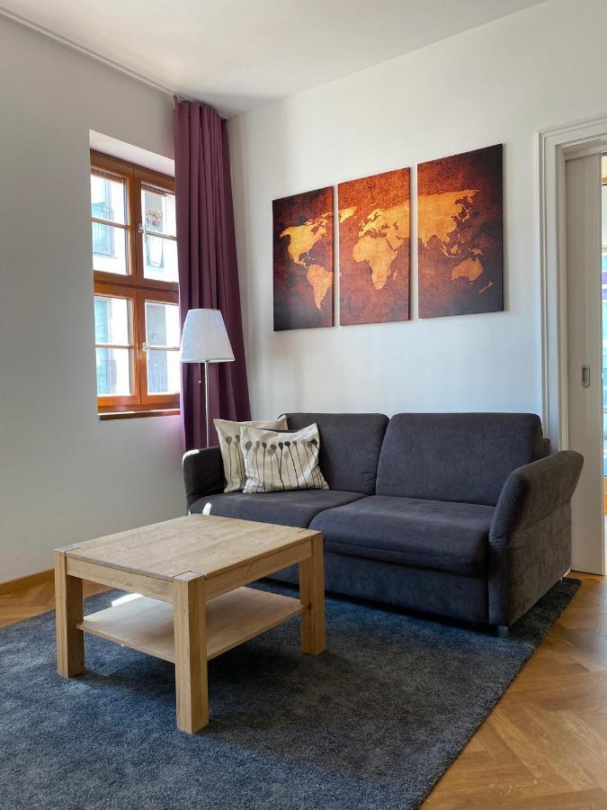 Grosszuegiges Apartment Mit Blick Zur Frauenkirche Dresden Exterior foto